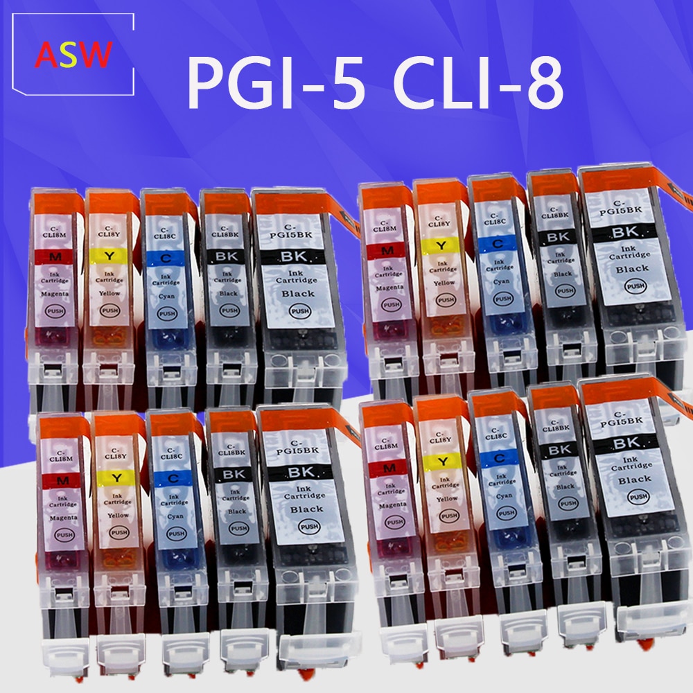 1-20PK ȣȯ PGI-5 CLI-8 PGI5 CLI8 ĳ PIXMA iP42..